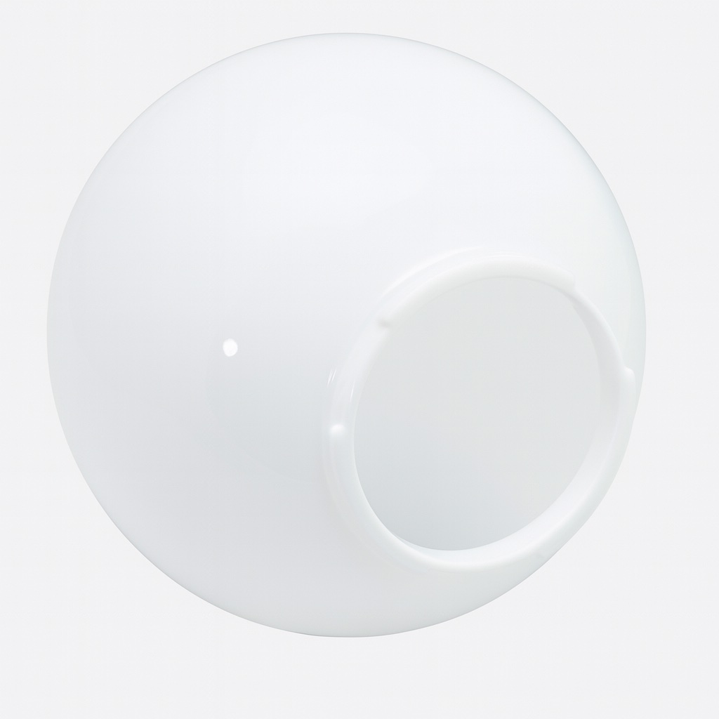 10 Inch White Acrylic Light Globe Cover with Twist Lock Base - 20010-WH-4T Questions & Answers