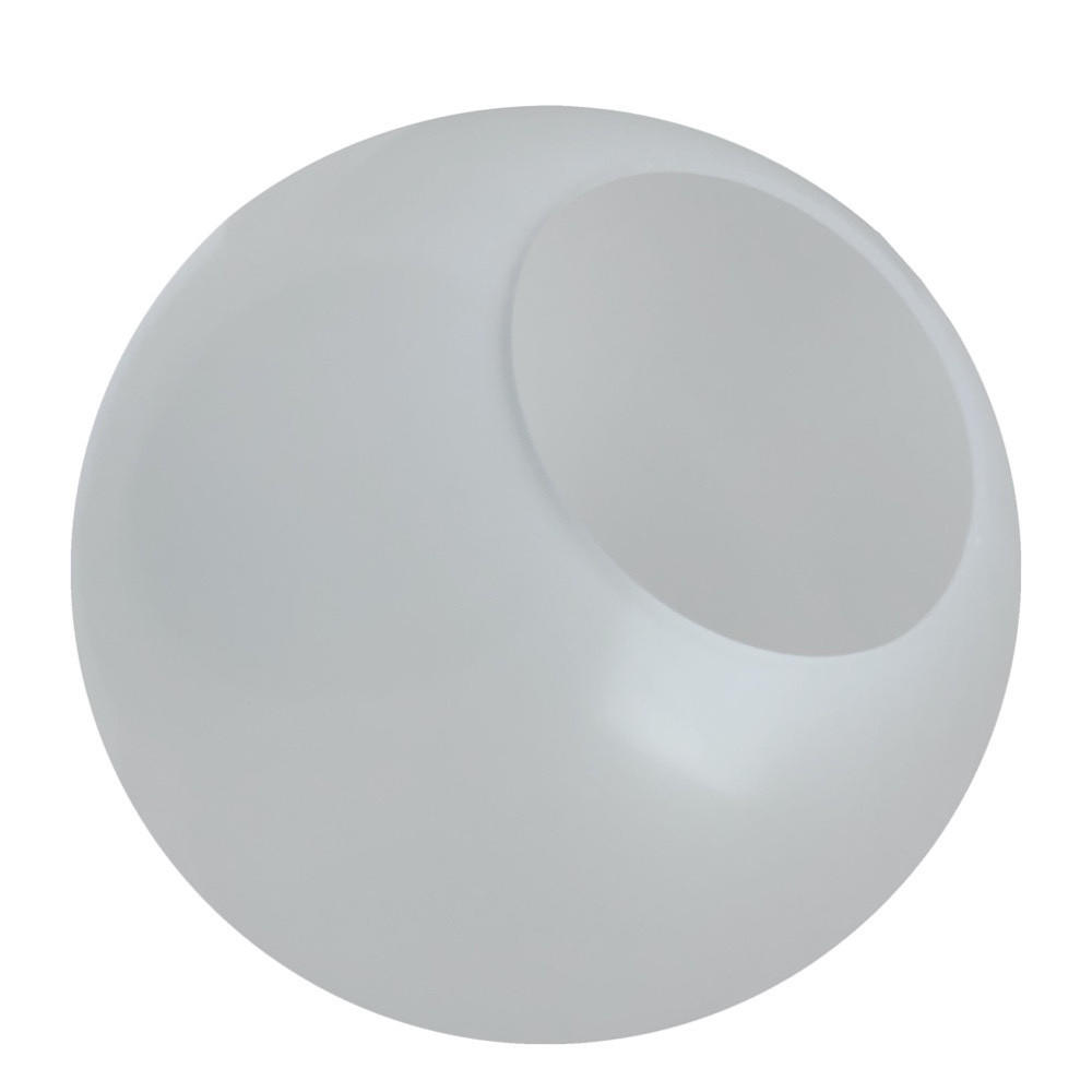 SKU: 20020-LD-XX- LBS Lighting 20" Frost Plastic Outdoor Light Globe, can I get a with Neckless Opening at 7.5 Inch