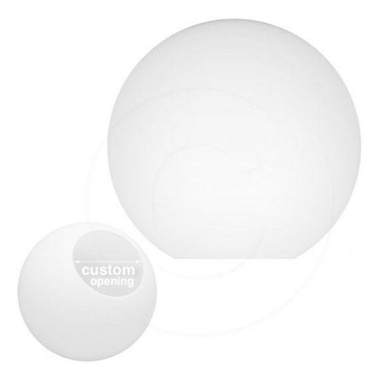 Replacement White 24 Inch Globe Acrylic Post Light Cover Questions & Answers