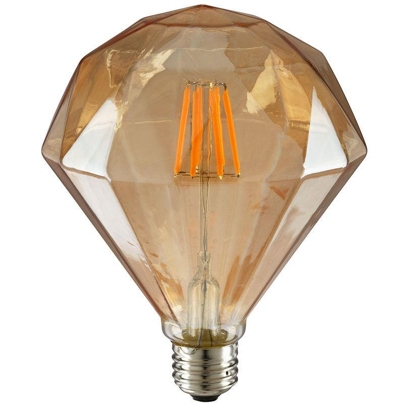 Sunlite 80459-SU FLATDIAMOND/LED/AQ/6W/DIM/AMBER/22K 6 Watt 2200K Questions & Answers