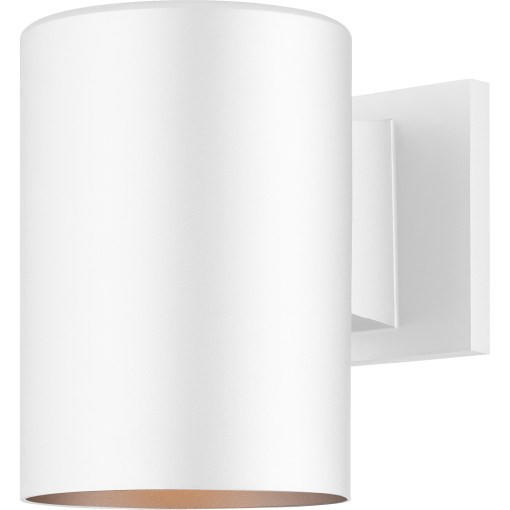 Volume V9225-6 1-Light Integrated LED Indoor or Outdoor White Aluminum Mini Cylinder Wall Mount or Wall Sconce Questions & Answers